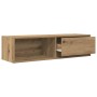 Muebles para TV 2 uds madera roble artisan 100x31x25,5 cm