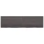 Dark brown treated oak wood table top 220x60x(2-4) cm by vidaXL, Table tops - Ref: Foro24-3156468, Price: 166,96 €, Discount: %