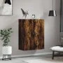 Engineered smoked oak wood wall cabinet 69.5x34x90 cm by vidaXL, Sideboards - Ref: Foro24-834983, Price: 82,10 €, Discount: %