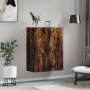 Wandschrank aus geräucherter Eichenholz-Engineering 69,5x34x90 cm von vidaXL, Sideboards - Ref: Foro24-834983, Preis: 83,59 €...