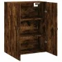 Engineered smoked oak wood wall cabinet 69.5x34x90 cm by vidaXL, Sideboards - Ref: Foro24-834983, Price: 82,10 €, Discount: %