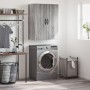 Armario de pared madera ingeniería gris Sonoma 69,5x34x90 cm de vidaXL, Aparadores - Ref: Foro24-834984, Precio: 73,28 €