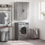 Armario de pared madera ingeniería gris Sonoma 69,5x34x90 cm de vidaXL, Aparadores - Ref: Foro24-834984, Precio: 70,79 €, Des...