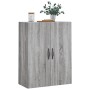 Sonoma grauer Wandschrank aus Holzwerkstoff, 69,5 x 34 x 90 cm von vidaXL, Sideboards - Ref: Foro24-834984, Preis: 71,70 €, R...