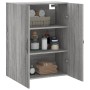 Sonoma grauer Wandschrank aus Holzwerkstoff, 69,5 x 34 x 90 cm von vidaXL, Sideboards - Ref: Foro24-834984, Preis: 71,70 €, R...