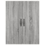 Sonoma grauer Wandschrank aus Holzwerkstoff, 69,5 x 34 x 90 cm von vidaXL, Sideboards - Ref: Foro24-834984, Preis: 71,70 €, R...