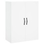 Weißer Wandschrank aus Holzwerkstoff, 69,5 x 34 x 90 cm von vidaXL, Sideboards - Ref: Foro24-834978, Preis: 84,13 €, Rabatt: %