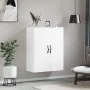 Weißer Wandschrank aus Holzwerkstoff, 69,5 x 34 x 90 cm von vidaXL, Sideboards - Ref: Foro24-834978, Preis: 82,85 €, Rabatt: %