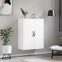 Weißer Wandschrank aus Holzwerkstoff, 69,5 x 34 x 90 cm von vidaXL, Sideboards - Ref: Foro24-834978, Preis: 84,13 €, Rabatt: %