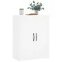 White engineered wood wall cabinet 69.5x34x90 cm by vidaXL, Sideboards - Ref: Foro24-834978, Price: 82,89 €, Discount: %