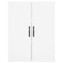 Weißer Wandschrank aus Holzwerkstoff, 69,5 x 34 x 90 cm von vidaXL, Sideboards - Ref: Foro24-834978, Preis: 84,13 €, Rabatt: %