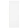 White engineered wood wall cabinet 69.5x34x90 cm by vidaXL, Sideboards - Ref: Foro24-834978, Price: 82,89 €, Discount: %
