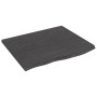 Tablero de mesa madera roble tratada marrón oscuro 60x50x2 cm by vidaXL, Table tops - Ref: Foro24-3156410, Price: 52,72 €, Di...