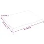 Tablero de mesa madera roble tratada marrón oscuro 60x50x2 cm by vidaXL, Table tops - Ref: Foro24-3156410, Price: 51,74 €, Di...