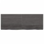 Dark brown treated oak wood table top 160x60x(2-6) cm by vidaXL, Table tops - Ref: Foro24-3156451, Price: 150,89 €, Discount: %