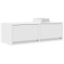 Muebles de TV 2 uds Blanco 80x31x25,5 cm Madera de ingeniería