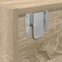 Mueble de TV de roble Sonoma 80x31x25,5 cm Madera de ingeniería