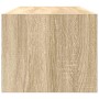 Muebles de TV 2 uds Roble Sonoma 80x31x25,5cm Madera ingeniería