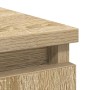 Aparador con cajón roble Sonoma 71x35x65 cm madera ingeniería
