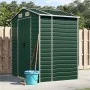 Grüner Gartenschuppen aus verzinktem Stahl, 191 x 130 x 198 cm von vidaXL, Schuppen - Ref: Foro24-3188231, Preis: 239,66 €, R...