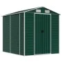 Grüner Gartenschuppen aus verzinktem Stahl, 191 x 215 x 198 cm von vidaXL, Schuppen - Ref: Foro24-3188232, Preis: 316,15 €, R...