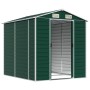 Grüner Gartenschuppen aus verzinktem Stahl, 191 x 215 x 198 cm von vidaXL, Schuppen - Ref: Foro24-3188232, Preis: 335,97 €, R...