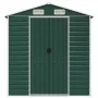 Grüner Gartenschuppen aus verzinktem Stahl, 191 x 130 x 198 cm von vidaXL, Schuppen - Ref: Foro24-3188231, Preis: 239,66 €, R...