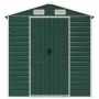 Grüner Gartenschuppen aus verzinktem Stahl, 191 x 215 x 198 cm von vidaXL, Schuppen - Ref: Foro24-3188232, Preis: 316,15 €, R...