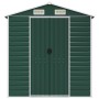 Grüner Gartenschuppen aus verzinktem Stahl, 191 x 215 x 198 cm von vidaXL, Schuppen - Ref: Foro24-3188232, Preis: 335,97 €, R...