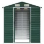 Grüner Gartenschuppen aus verzinktem Stahl, 191 x 130 x 198 cm von vidaXL, Schuppen - Ref: Foro24-3188231, Preis: 239,66 €, R...