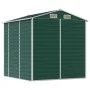 Grüner Gartenschuppen aus verzinktem Stahl, 191 x 215 x 198 cm von vidaXL, Schuppen - Ref: Foro24-3188232, Preis: 316,15 €, R...