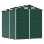 Grüner Gartenschuppen aus verzinktem Stahl, 191 x 215 x 198 cm von vidaXL, Schuppen - Ref: Foro24-3188232, Preis: 335,97 €, R...