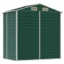 Grüner Gartenschuppen aus verzinktem Stahl, 191 x 130 x 198 cm von vidaXL, Schuppen - Ref: Foro24-3188231, Preis: 239,66 €, R...