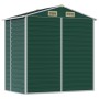 Grüner Gartenschuppen aus verzinktem Stahl, 191 x 130 x 198 cm von vidaXL, Schuppen - Ref: Foro24-3188231, Preis: 255,01 €, R...