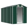 Grüner Gartenschuppen aus verzinktem Stahl, 191 x 300 x 198 cm von vidaXL, Schuppen - Ref: Foro24-3188233, Preis: 421,47 €, R...