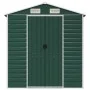 Cobertizo de jardín acero galvanizado verde 191x300x198 cm de vidaXL, Cobertizos - Ref: Foro24-3188233, Precio: 396,59 €, Des...