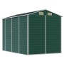 Grüner Gartenschuppen aus verzinktem Stahl, 191 x 300 x 198 cm von vidaXL, Schuppen - Ref: Foro24-3188233, Preis: 421,47 €, R...