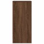 Aparador roble marrón 29,5x34x76 cm madera de ingeniería