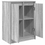 Aparador Sonoma gris 57x34x76 cm madera de ingeniería