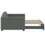 Sofá cama nido tela gris oscuro 90x190 cm de vidaXL, Camas y somieres - Ref: Foro24-3197199, Precio: 244,87 €, Descuento: %
