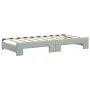 Trundle sofa bed with light gray velvet mattress 90x190 cm by vidaXL, Beds and slatted bases - Ref: Foro24-3197808, Price: 39...