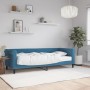 Schlafsofa mit blauer Samtmatratze 80x200 cm von vidaXL, Betten und Lattenroste - Ref: Foro24-3197739, Preis: 318,13 €, Rabat...