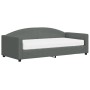 Sofa bed with dark gray fabric mattress 90x190 cm by vidaXL, Beds and slatted bases - Ref: Foro24-3197181, Price: 309,31 €, D...
