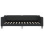 Trundle sofa bed with drawers black fabric 100x200 cm by vidaXL, Beds and slatted bases - Ref: Foro24-3197469, Price: 303,31 ...