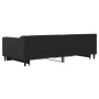 Trundle sofa bed with drawers black fabric 100x200 cm by vidaXL, Beds and slatted bases - Ref: Foro24-3197469, Price: 303,31 ...