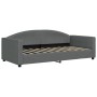 Sofá cama nido con colchón tela gris oscuro 90x190 cm de vidaXL, Camas y somieres - Ref: Foro24-3197217, Precio: 415,89 €, De...