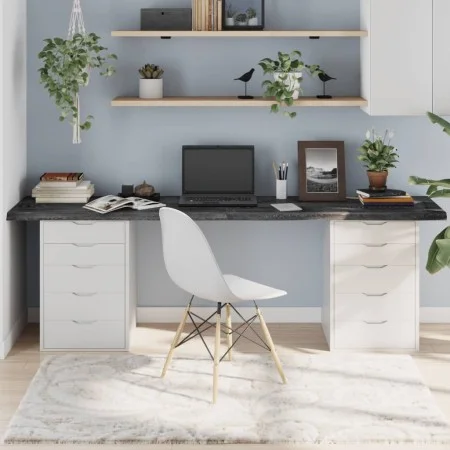 Dark gray treated oak wood table top 220x50x4 cm by vidaXL, Table tops - Ref: Foro24-3156466, Price: 144,41 €, Discount: %