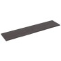 Dark brown treated oak wood table top 220x50x(2-4) cm by vidaXL, Table tops - Ref: Foro24-3156466, Price: 146,85 €, Discount: %
