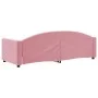Sofá cama terciopelo rosa 80x200 cm de vidaXL, Camas y somieres - Ref: Foro24-354132, Precio: 179,96 €, Descuento: %