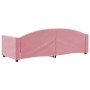 Sofá cama terciopelo rosa 80x200 cm de vidaXL, Camas y somieres - Ref: Foro24-354132, Precio: 182,59 €, Descuento: %